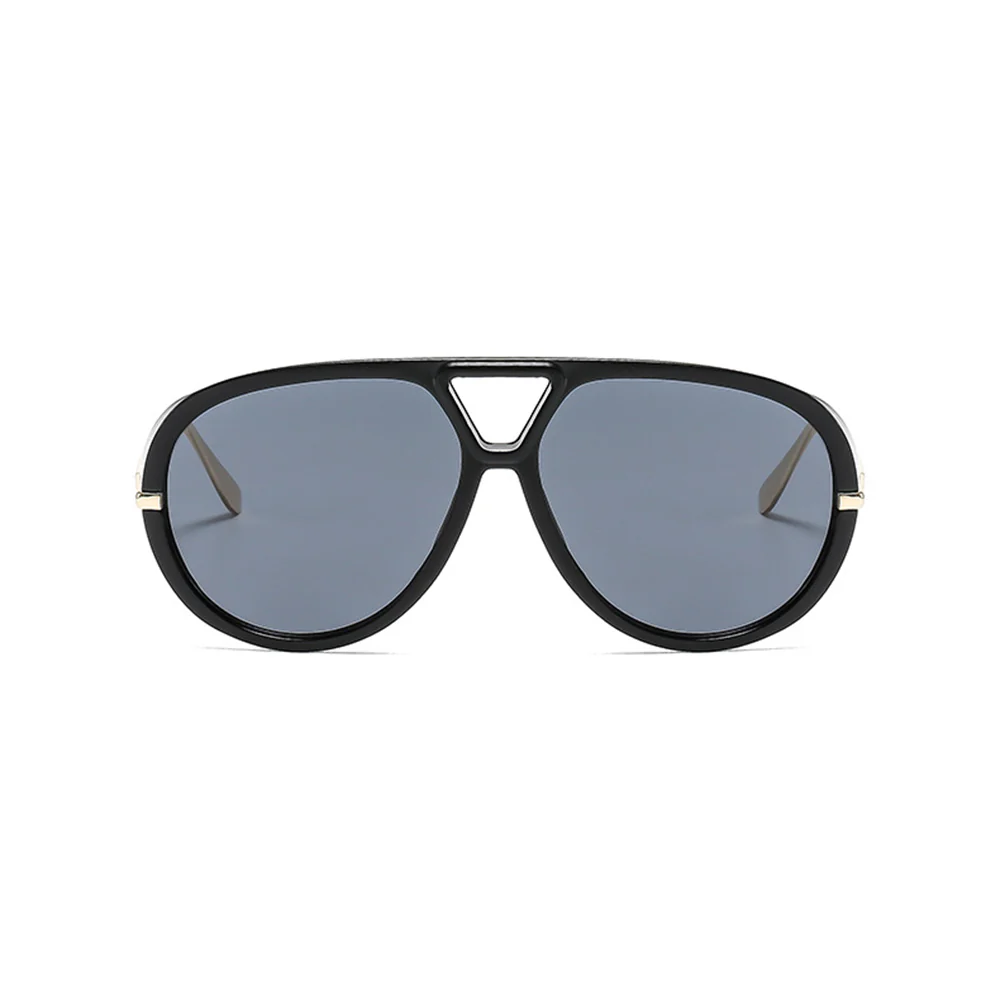 Oversized Aviator UV Protective Sunglasses Eye Care Design VK2291