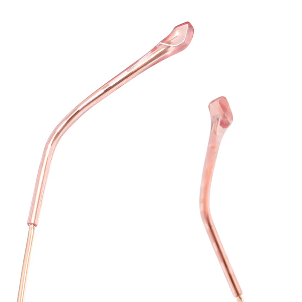 Rimless Diamond-Cut Anti-Blue Light Reading Glasses VK2292 - Image 7