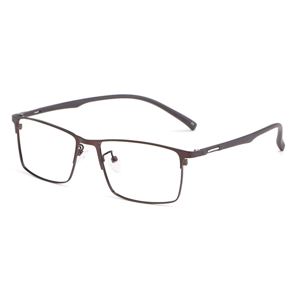 Men’s Business Rectangle Metal Glasses Lightweight VK2296 - Image 10