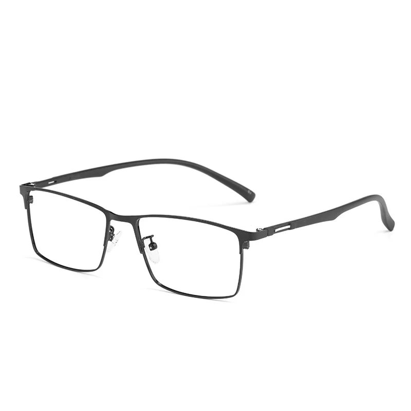 Men’s Business Rectangle Metal Glasses Lightweight VK2296 - Image 8