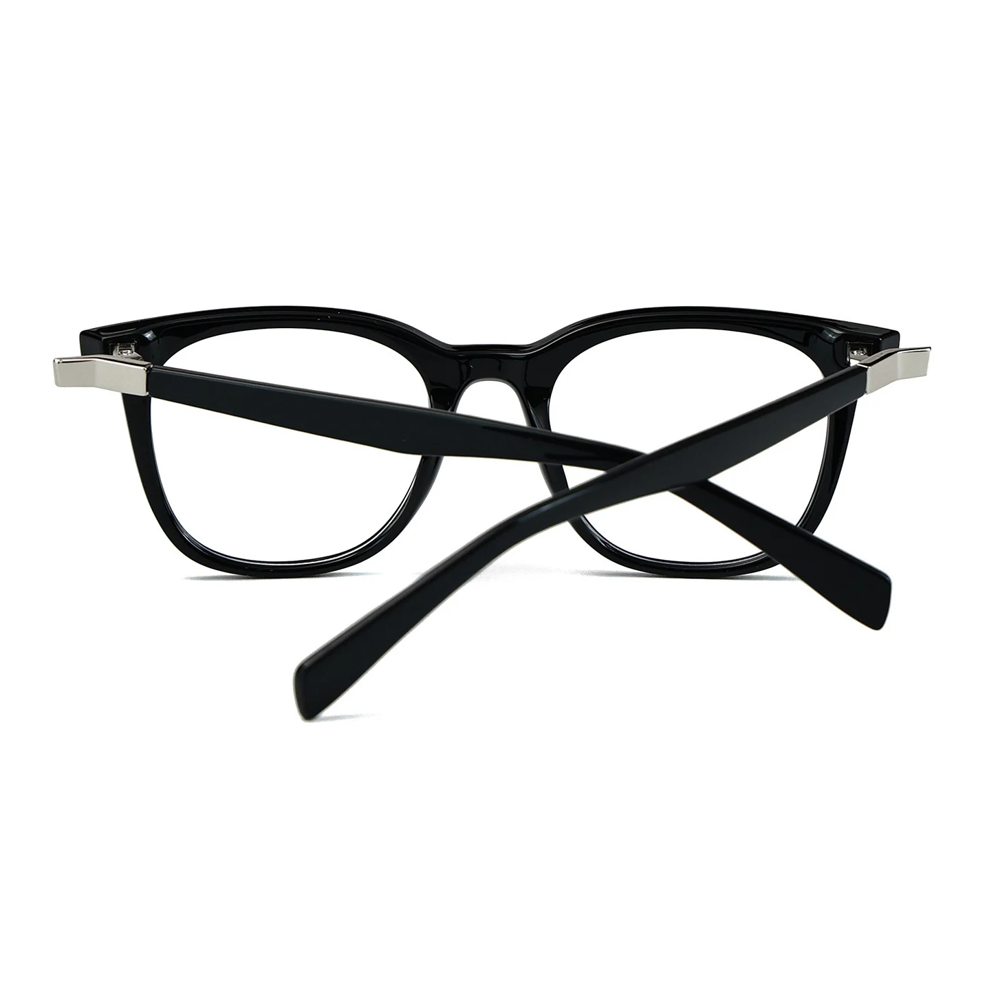 Square Blue Light Blocking Glasses with Acetate Temples VK2299 - Image 3