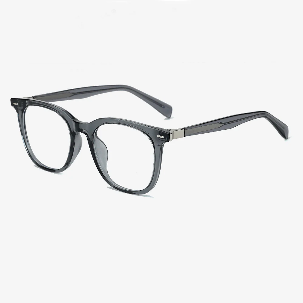 Square Blue Light Blocking Glasses with Acetate Temples VK2299 - Image 5