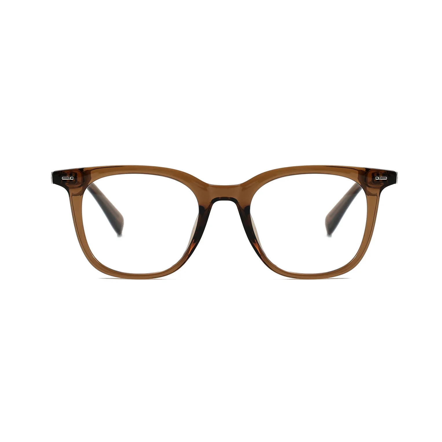 Square Blue Light Blocking Glasses with Acetate Temples VK2299 - Image 6
