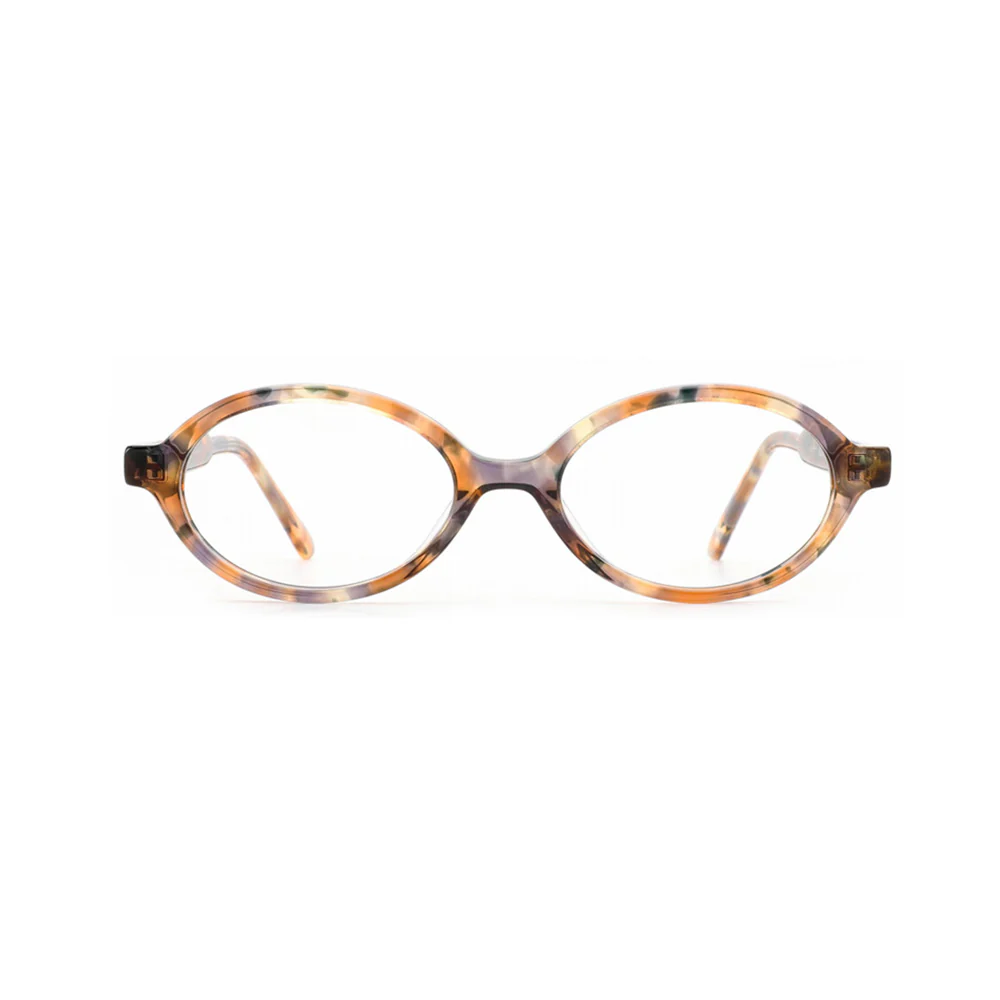Vintage Oval Acetate Prescription Glasses VK2309