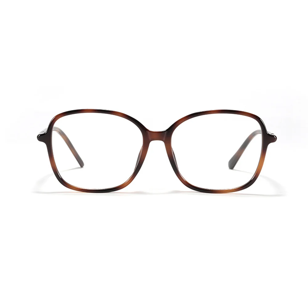 Square Fashion Lightweight Glasses Large Eyewear VK2310 - Image 7