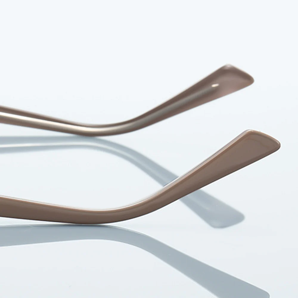 Elegant Metal Oval Glasses with Spring Hinges VK2311 - Image 5