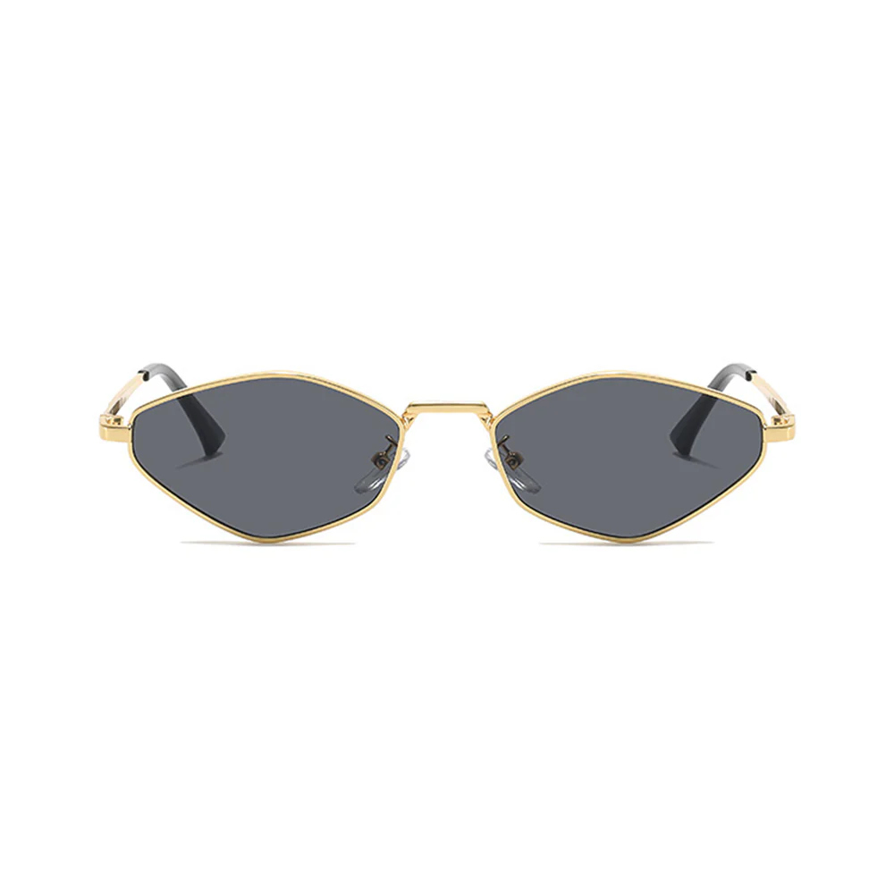 Geometric Irregular Polygon Metal Sunglasses VK2312