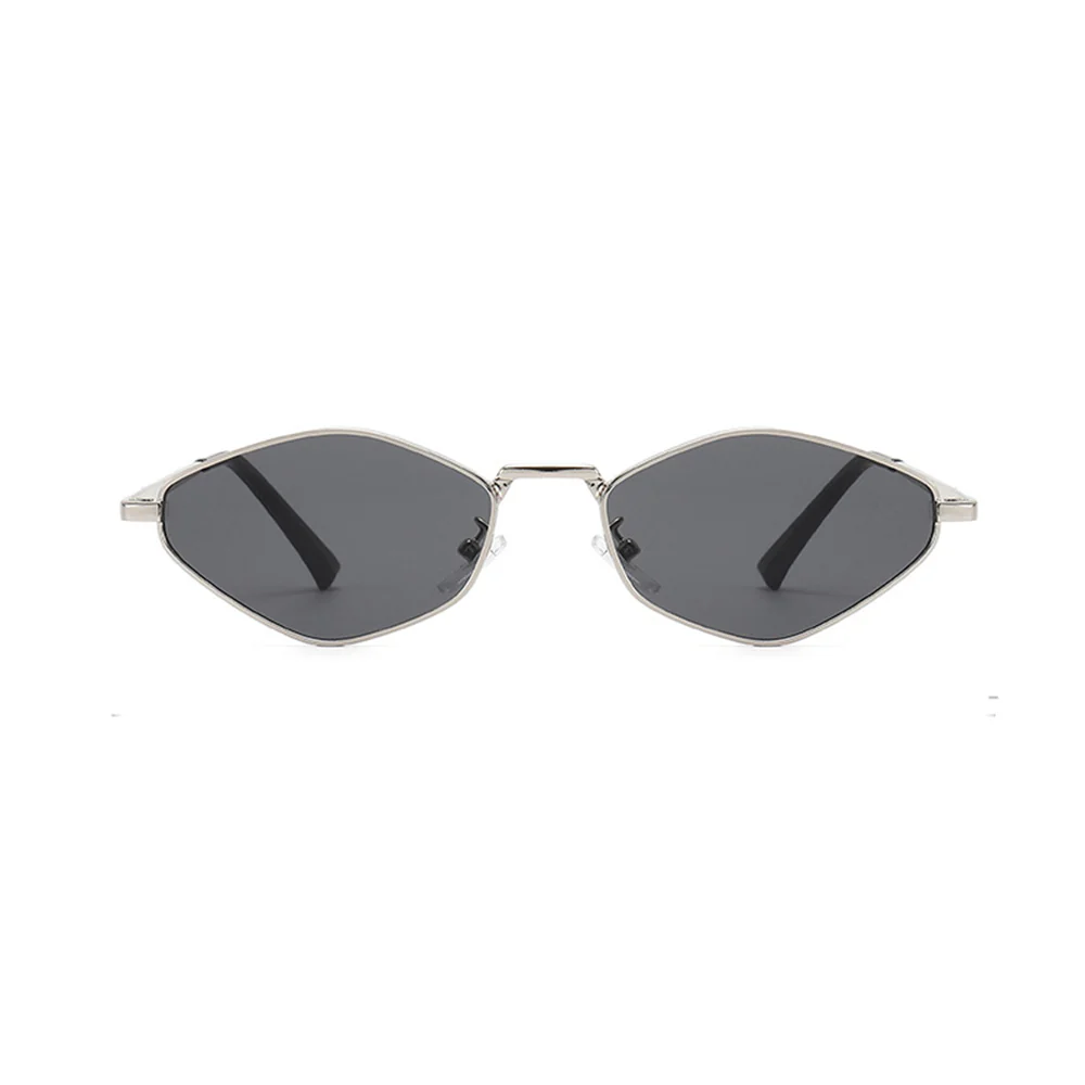 Geometric Irregular Polygon Metal Sunglasses VK2312 - Image 6