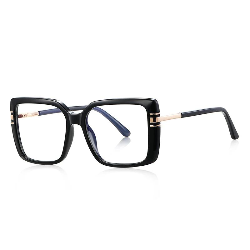 Oversized Square Prescription Glasses Blue Light Filtering VK2313 - Image 2