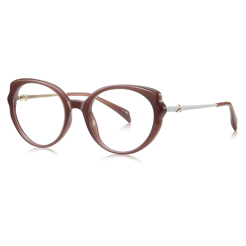 Cute Round Glasses with Spring Hinges VK2315 - Image 2