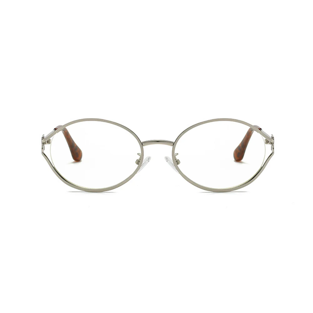 Chic Round Metal Glasses with Hollowed Design VK2316 - Image 10
