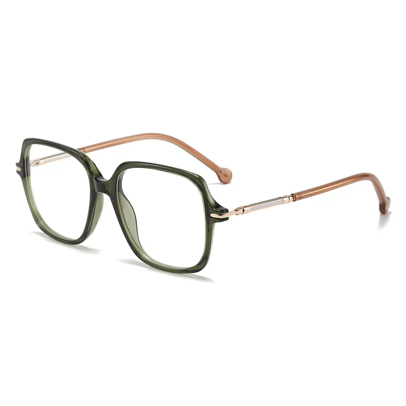 Oversize Square Stylish Glasses Lightweight VK2322 - Image 11