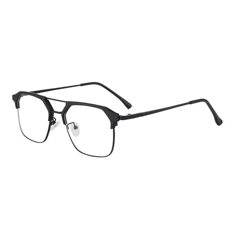 Metal Browline Business Glasses for Men VK2327 - Image 2