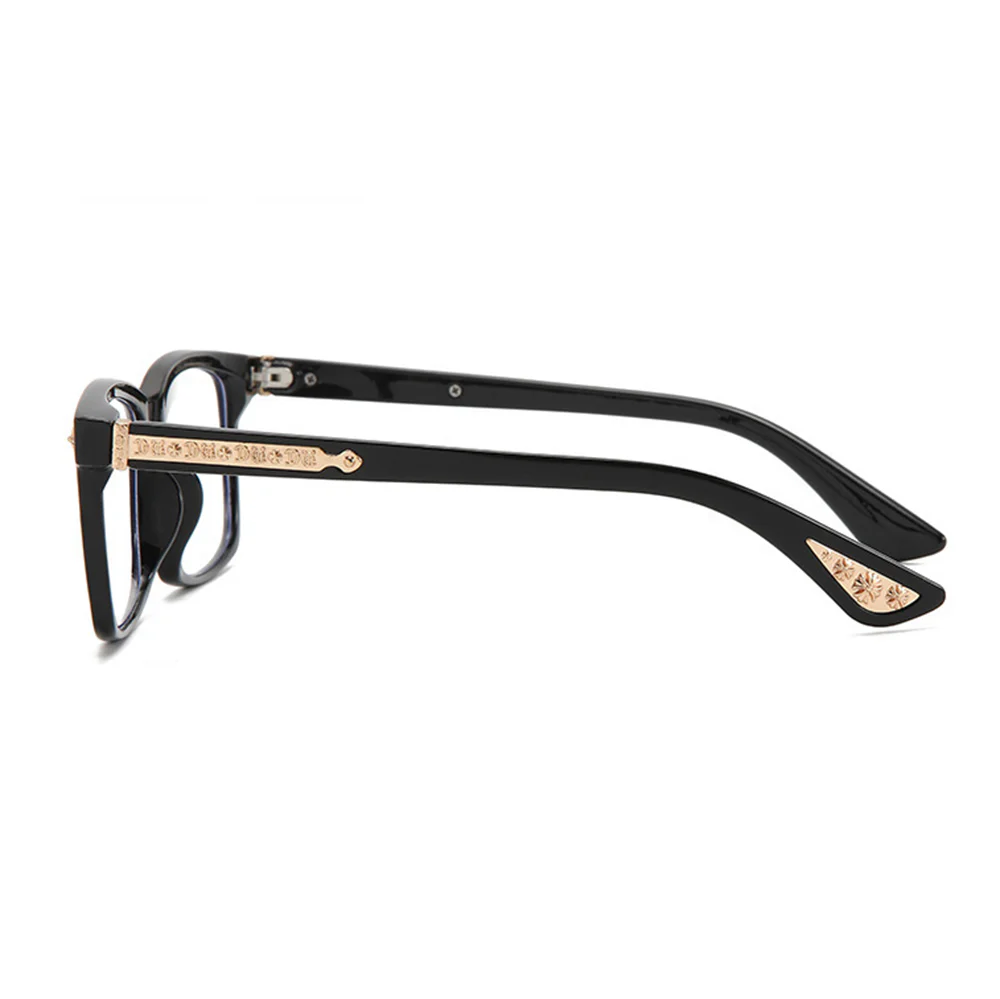 Rectangular Fashion Prescription Glasses TR+ Metal VK2341 - Image 4