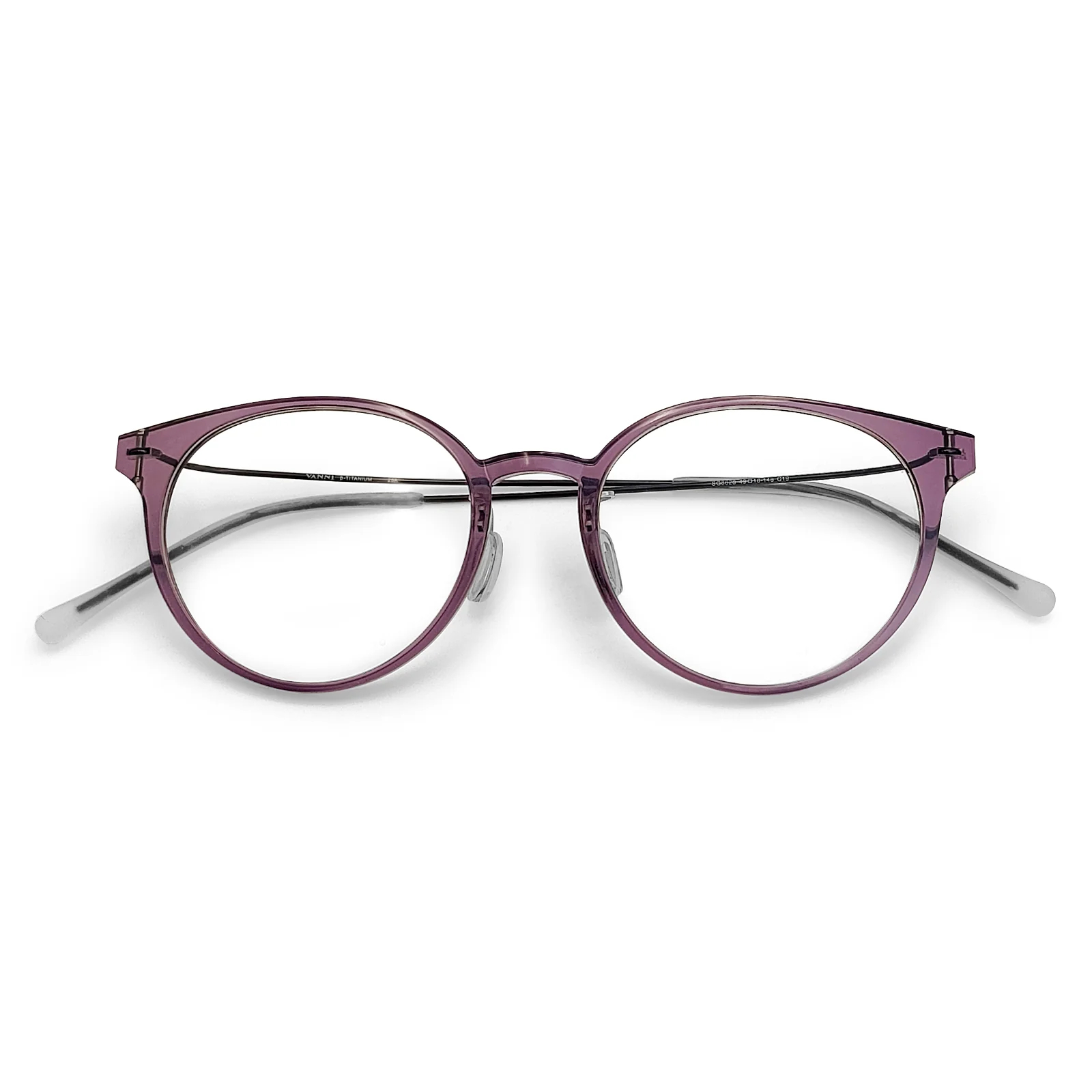 Round Ultra-Light Blue Light Blocking Glasses VK2347