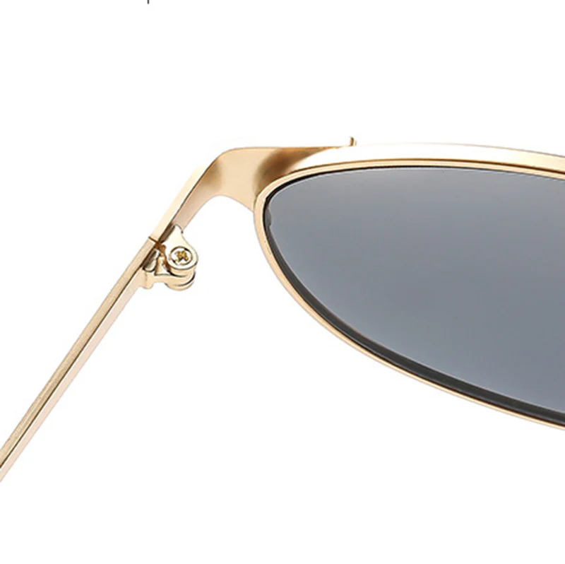 Stylish and Chic Cat Eye Metal Prescription Sunglasses VK2349 - Image 5