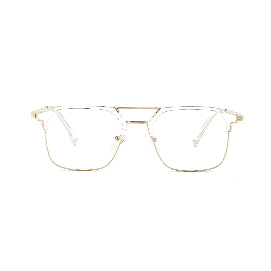 Retro Browline Double-Bridge Business Eyeglasses VK2351 - Image 7