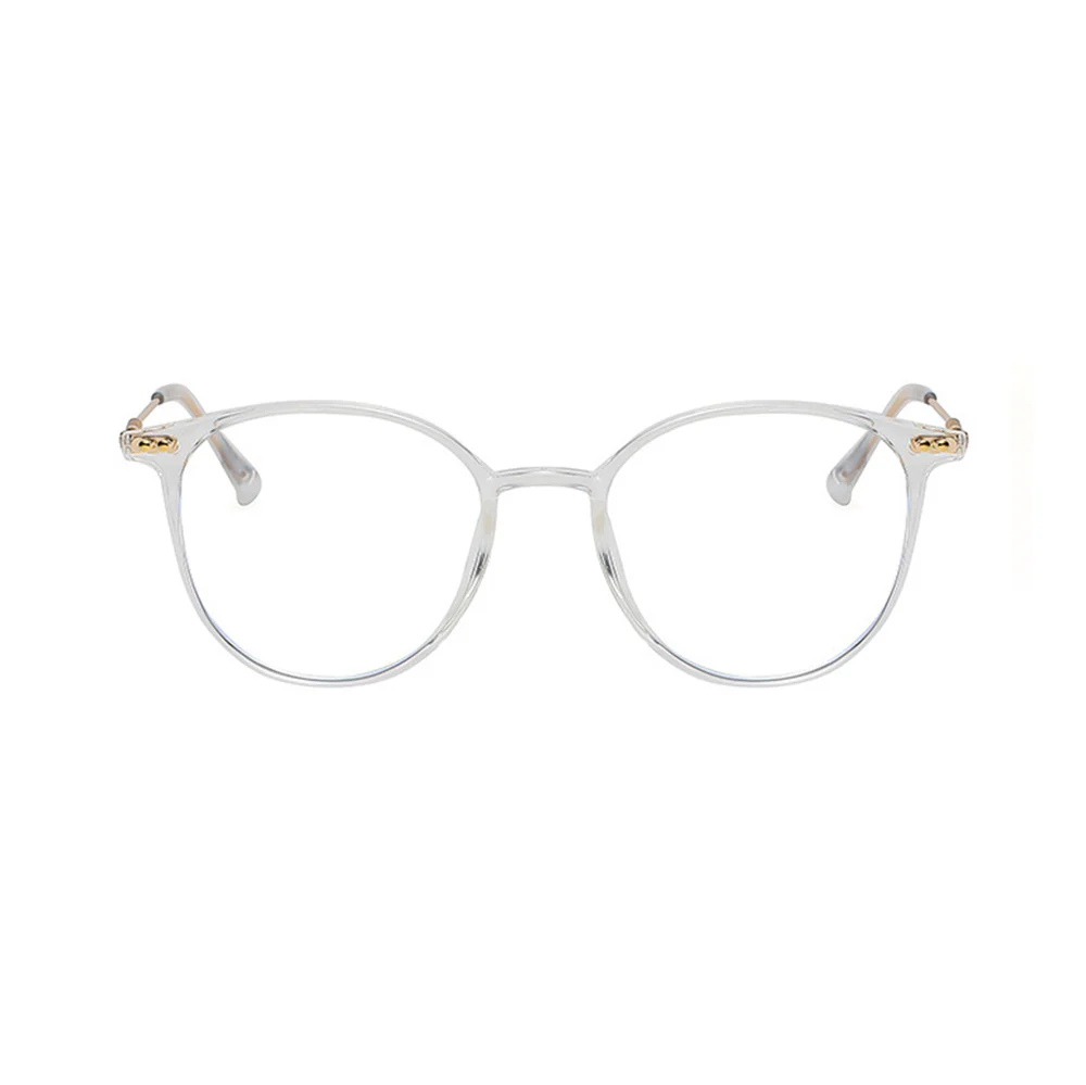 Women's Lightweight Round Blue Light Blocking Glasses VK2352 - Image 10