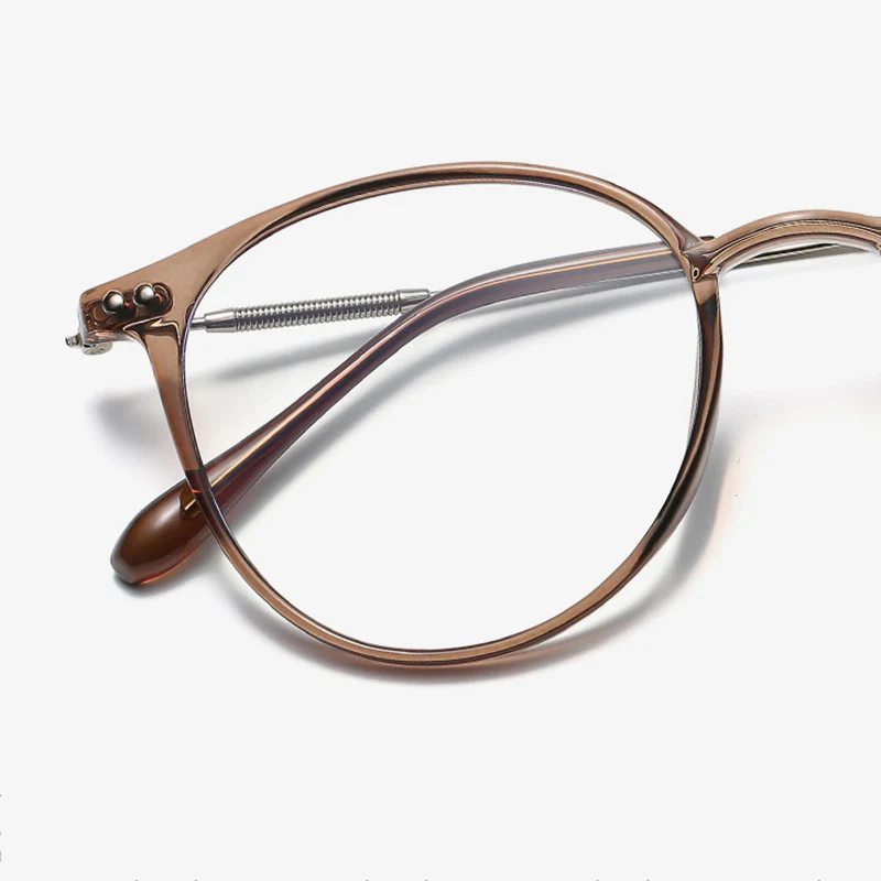 Women's Lightweight Round Blue Light Blocking Glasses VK2352 - Image 3