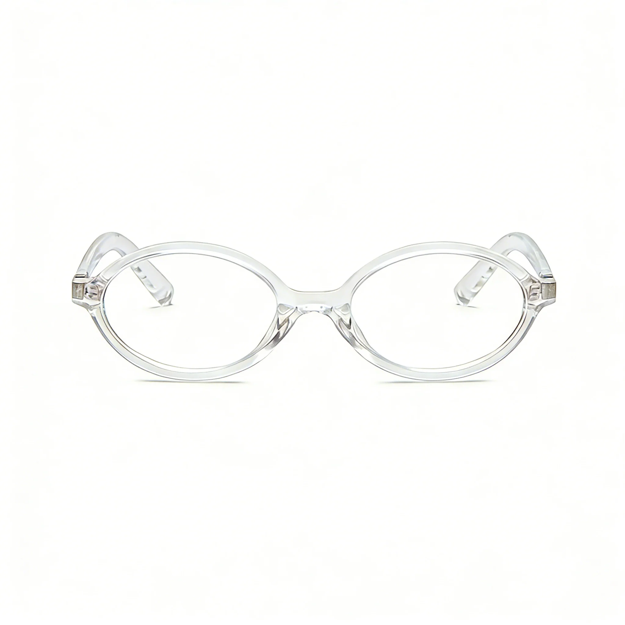 Oval Transparent Trendy Blue Light Glasses VK2360