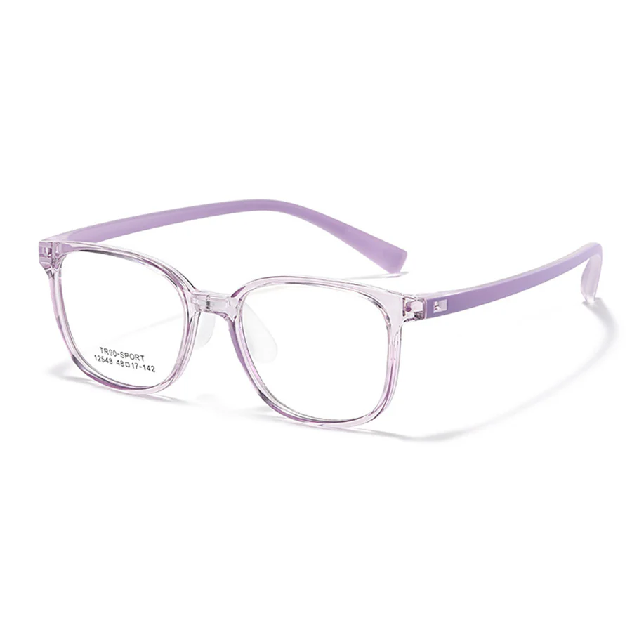 Square Glasses for Teens with Silicone Nose Pads VK2364 - Image 11