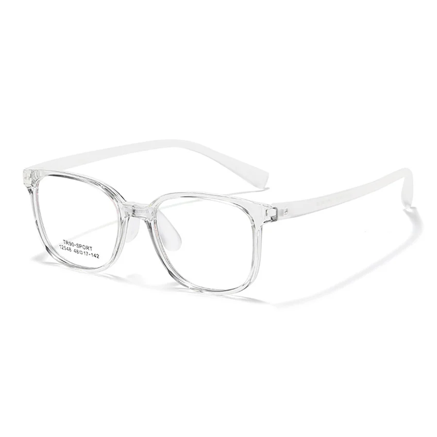 Square Glasses for Teens with Silicone Nose Pads VK2364 - Image 7