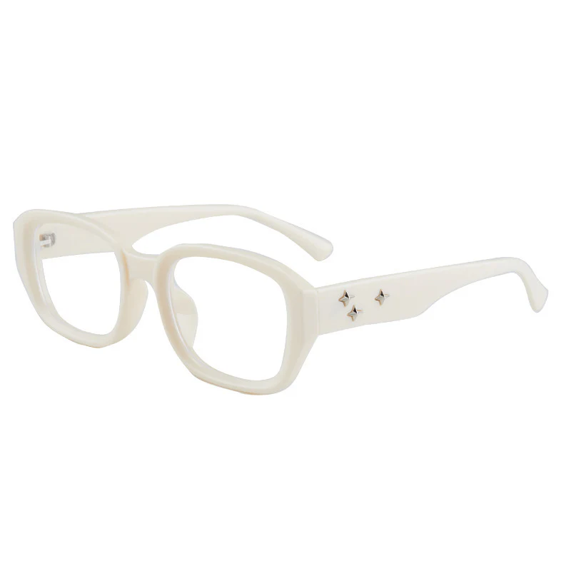 Rectangle Eyeglasses with Star-Stud Temple Details VK2374 - Image 5