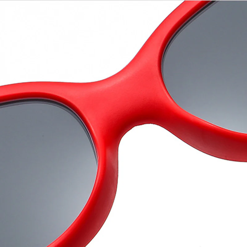 Kids Round Silicone Sunglasses with Flexible Frame VK2379 - Image 3