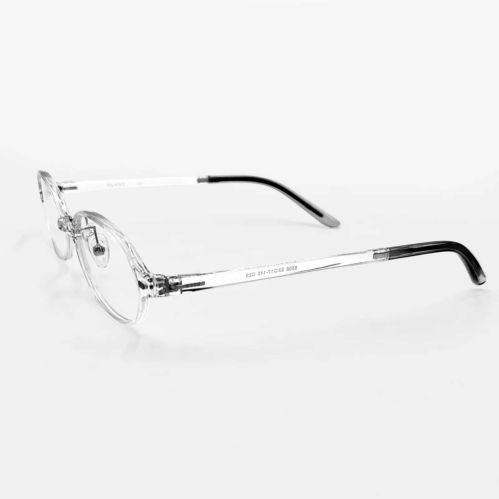 Oval Clip-On Sunglasses with Magnetic Attachment VK2388 - Image 11