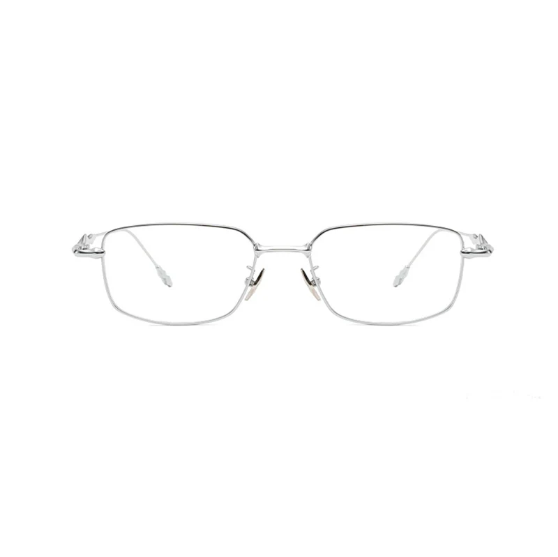 Chic Metal Rectangular Glasses Frames VK2398 - Image 6