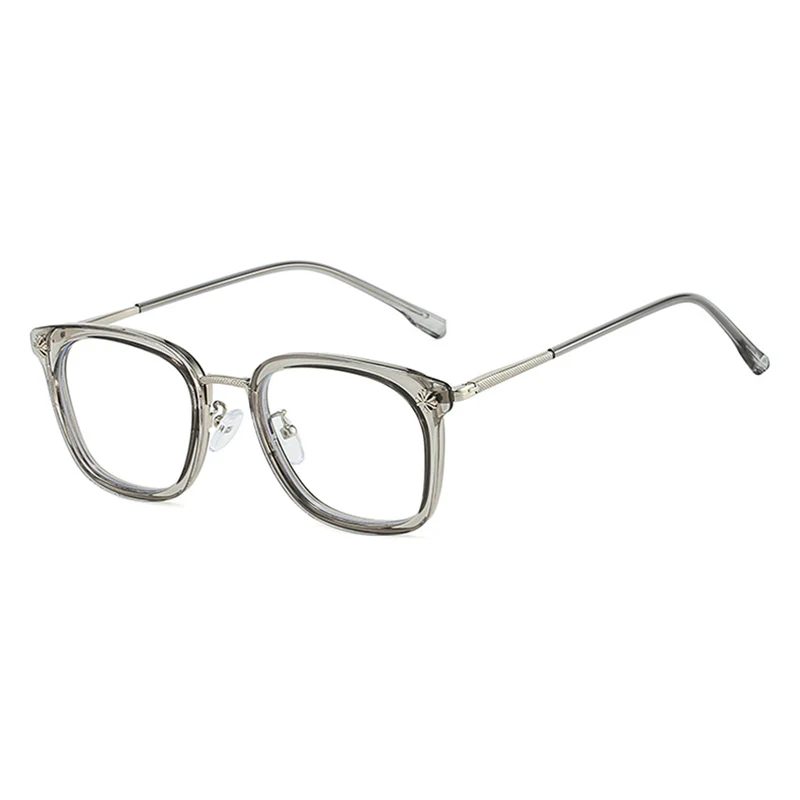 Square TR and Metal Glasses Frame VK2402 - Image 11